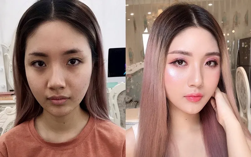 Cách trang điểm cho mặt dài 